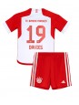 Bayern Munich Alphonso Davies #19 Domácí dres pro děti 2023-24 Krátký Rukáv (+ trenýrky)